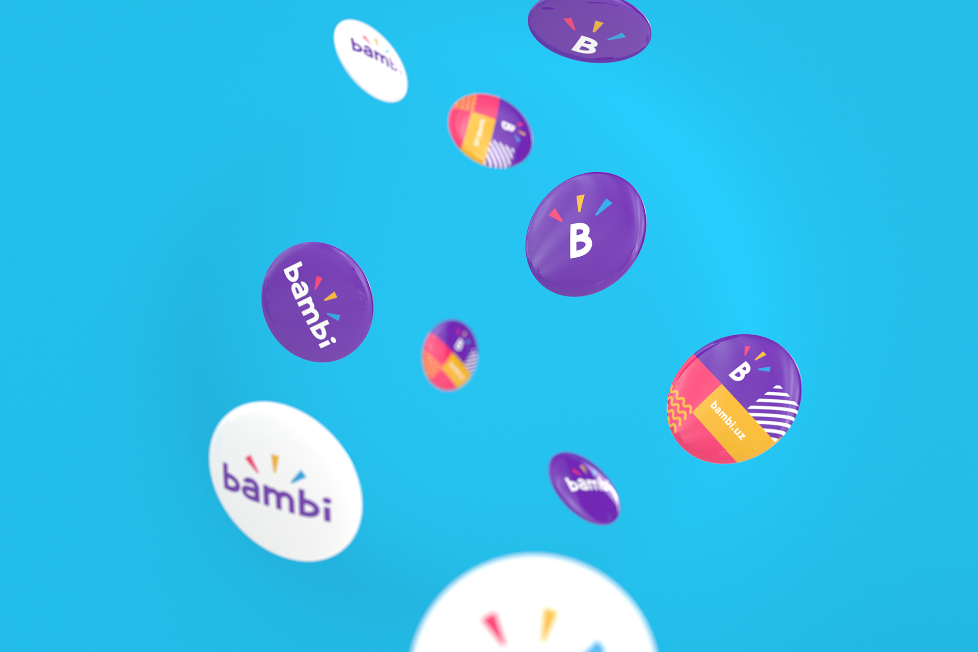 Visual identity design for a children's store