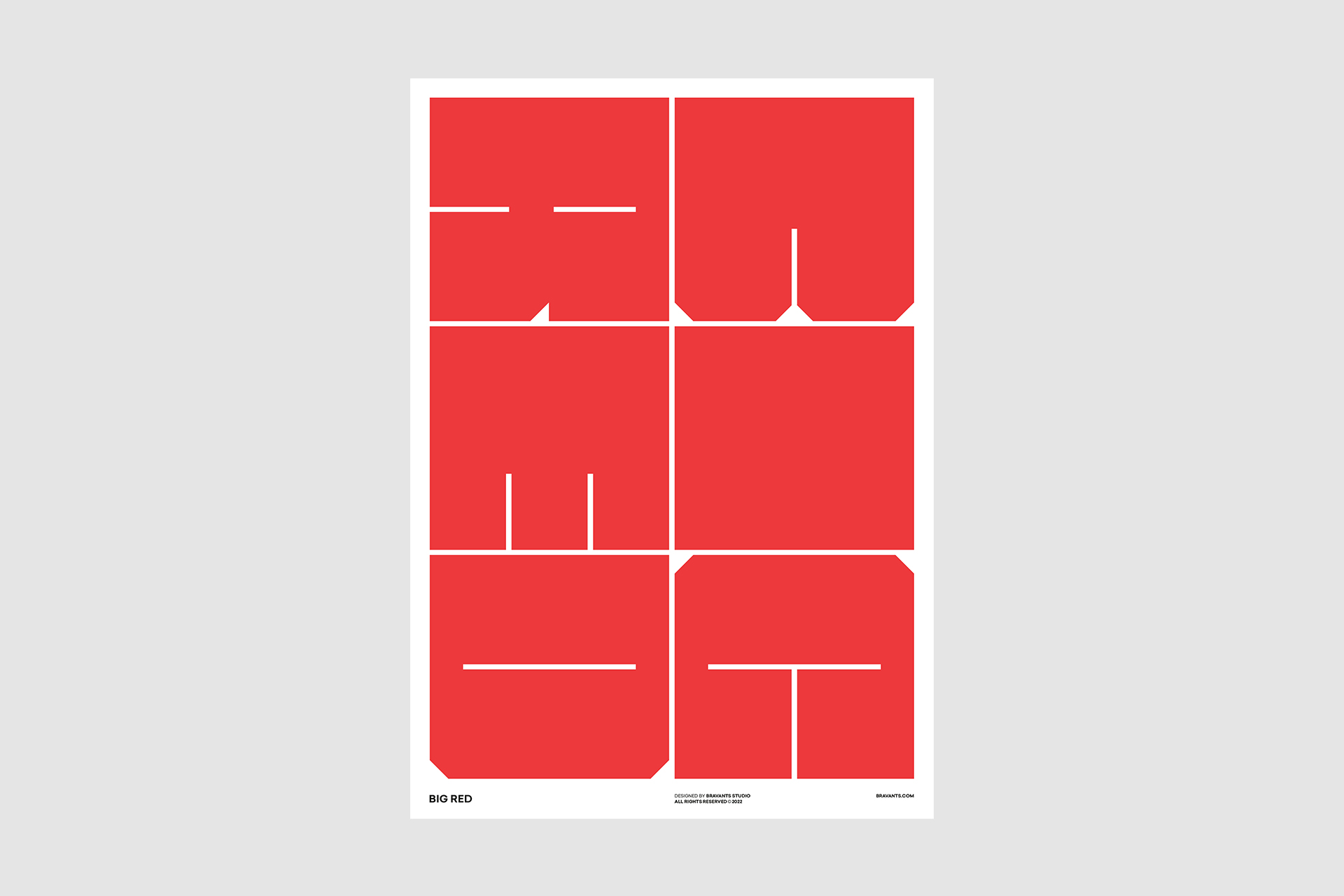 Poster Design Big Red