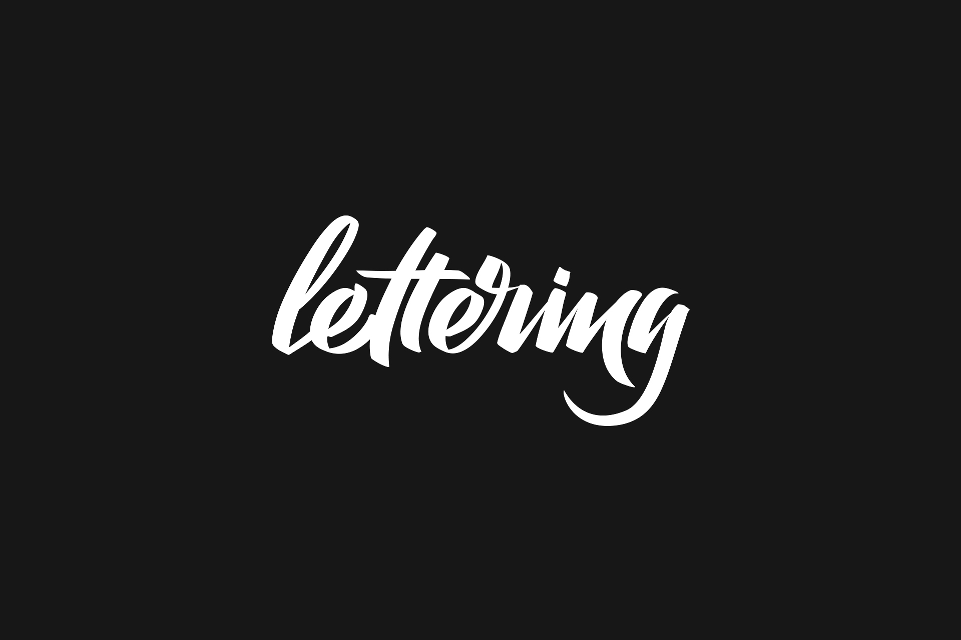Lettering