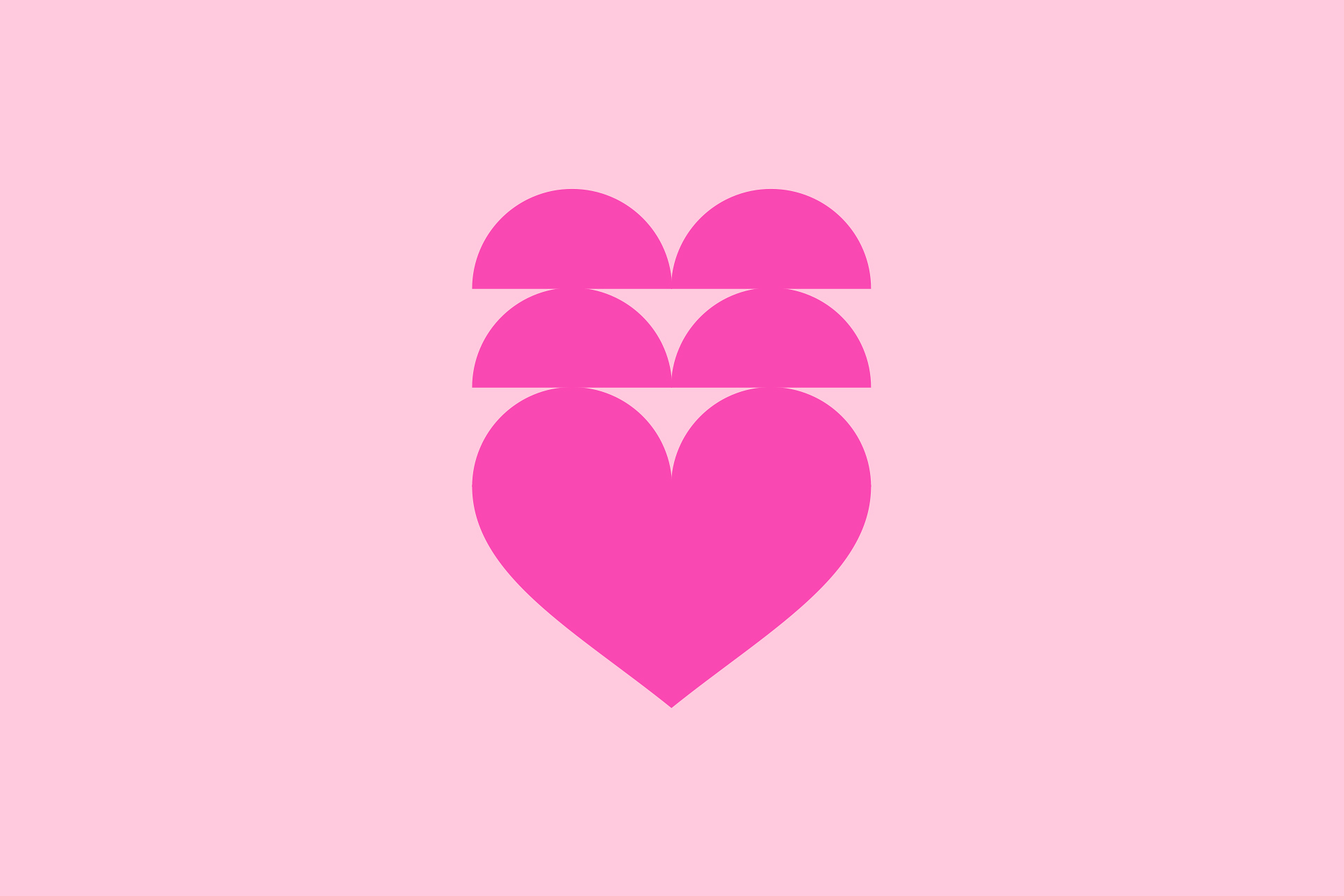 Pink color in the design