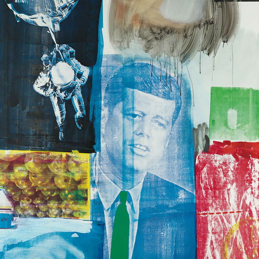 Styl pop-art Robert Rauschenberg